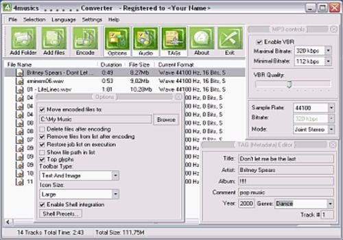 wave to mp3 converter free software