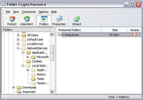 Folder crypto icp chain wallet