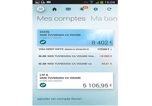 TELECHARGER APPLICATION MA BANK CREDIT AGRICOLE ‎MA BANQUE ...