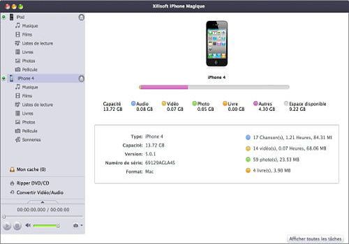 TÉLÉCHARGER XILISOFT IPHONE MAGIQUE PLATINUM