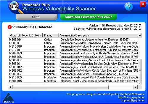 microsoft security bulletin ms09-001