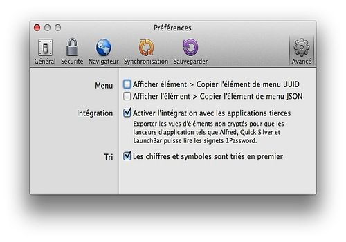 mac launchbar options