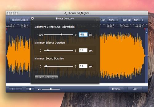 free mac mp3 splitter