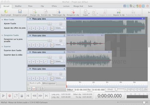 download the last version for mac NCH MixPad Masters Edition 10.85