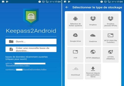 keepass2android ftp