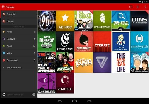 pocket casts android tv