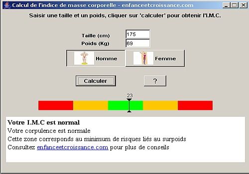 Télécharger Calculette IMC Enfants pour Windows | Freeware