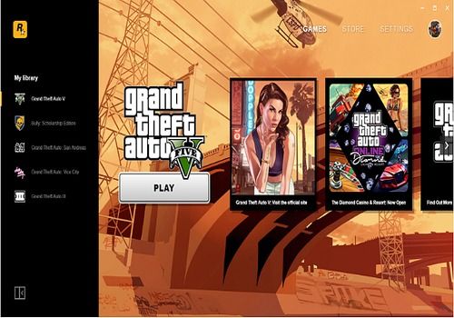 rockstar game launcher how it works