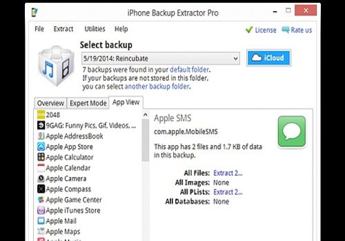 iphone backup extractor freeware windows