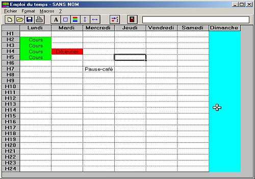 TÉLÉCHARGER VISUAL TIMETABLING VISUAL TIMETABLING