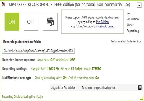 free mp3 skype recorder mac