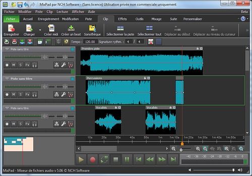 mixpad audio