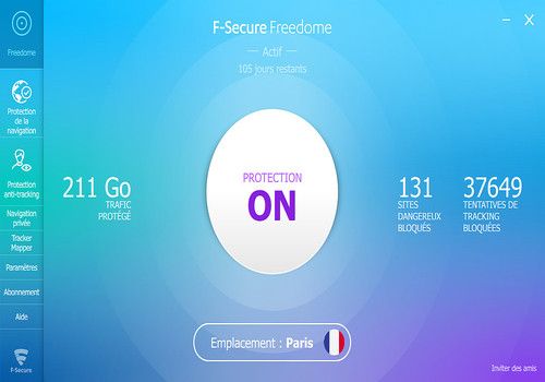 instal F-Secure Freedome VPN 2.69.35